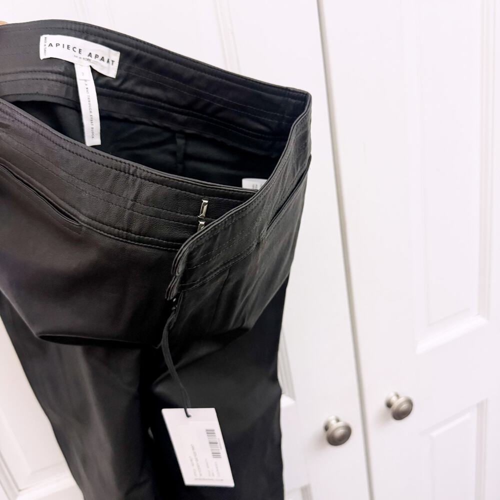 Apiece Apart Monterey Leather Pants in Black (Size 2) - Picture 13 of 13